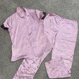 Pink Satin Sleepwear